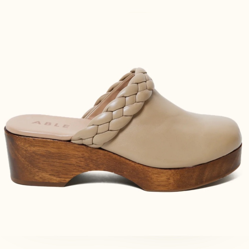 ABLE: Whiley Clog in Pebble (NIB)